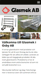 Mobile Screenshot of glasmek.se