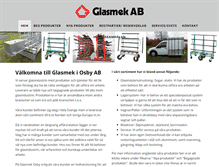 Tablet Screenshot of glasmek.se